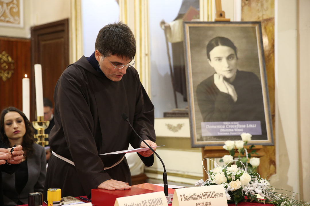 Giuramento dei membri del Tribunale Ecclesiastico - Postulatore Massimiliano Noviello