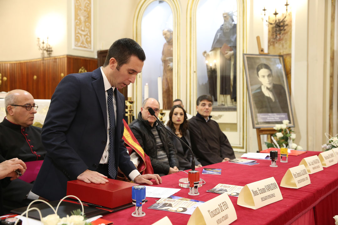 Giuramento dei membri del Tribunale Ecclesiastico -  Vincenzo De Feo